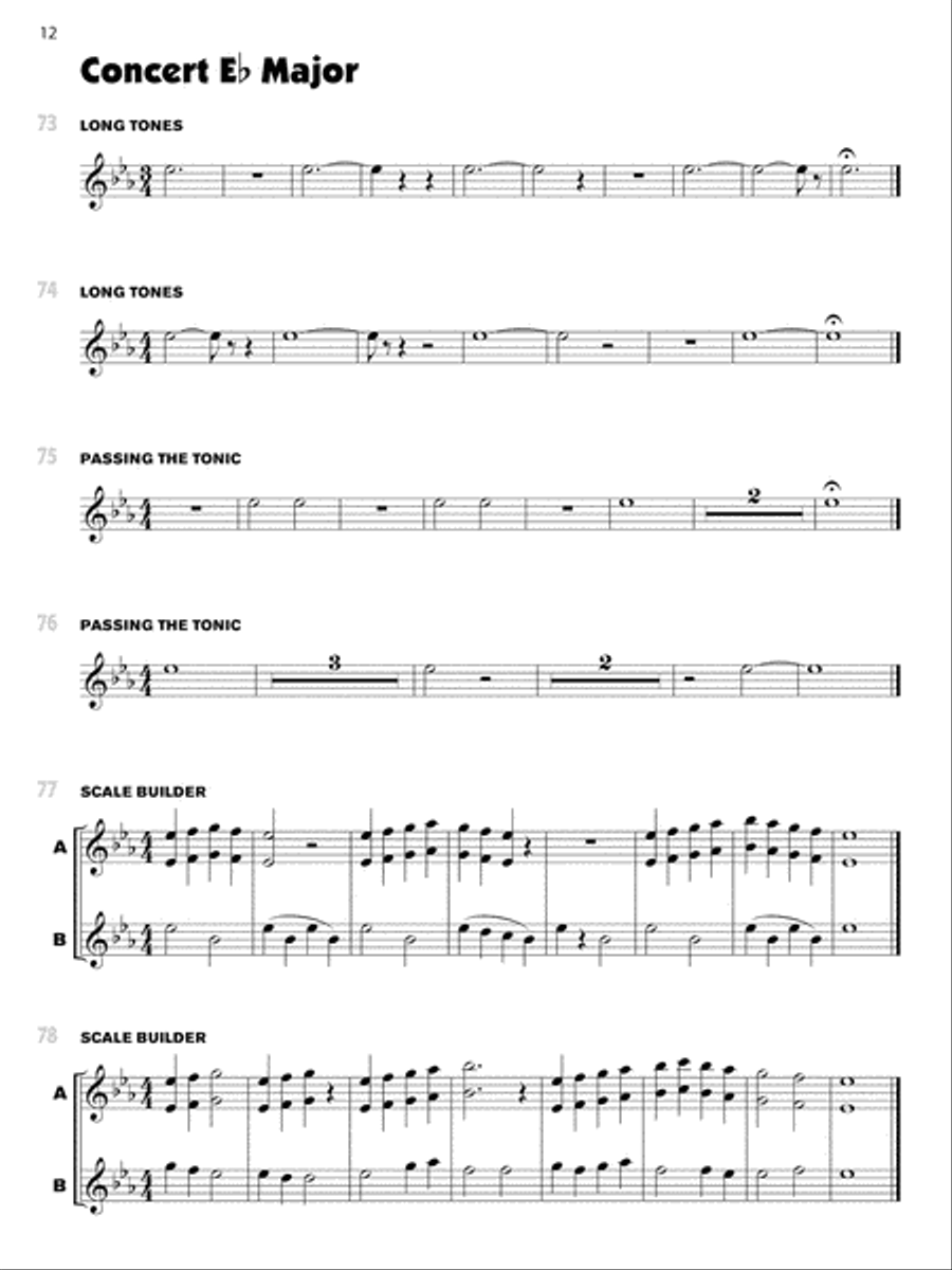 Sound Innovations for Concert Band -- Ensemble Development for Young Concert Band Concert Band Methods scores gallery preview page 5
