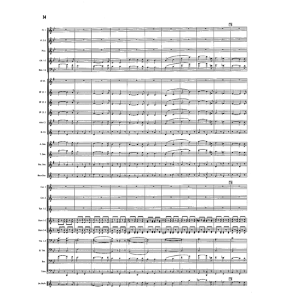 The Untitled March The Untitled March Concert Band scores gallery preview page 8