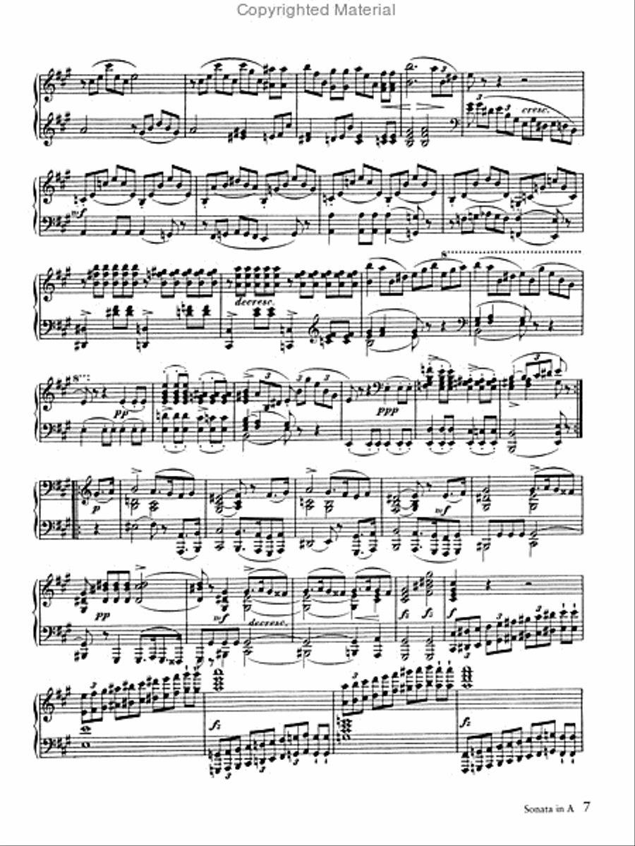 Schubert Masterpieces for Solo Piano -- 19 Works Piano Solo scores gallery preview page 4