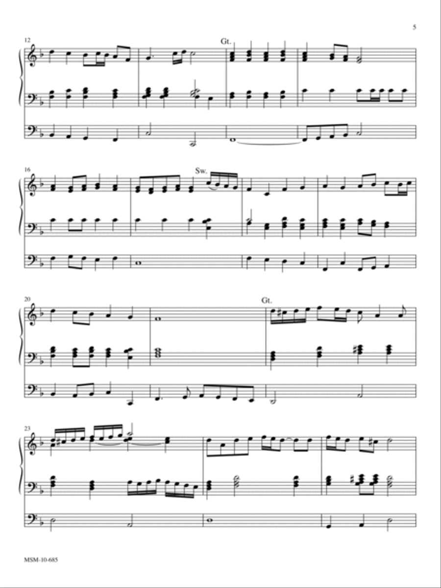 Trumpet Tune on Amsterdam Trumpet scores gallery preview page 2