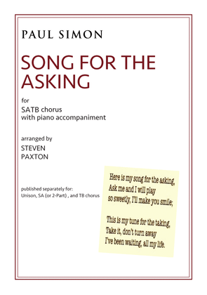 Song For The Asking