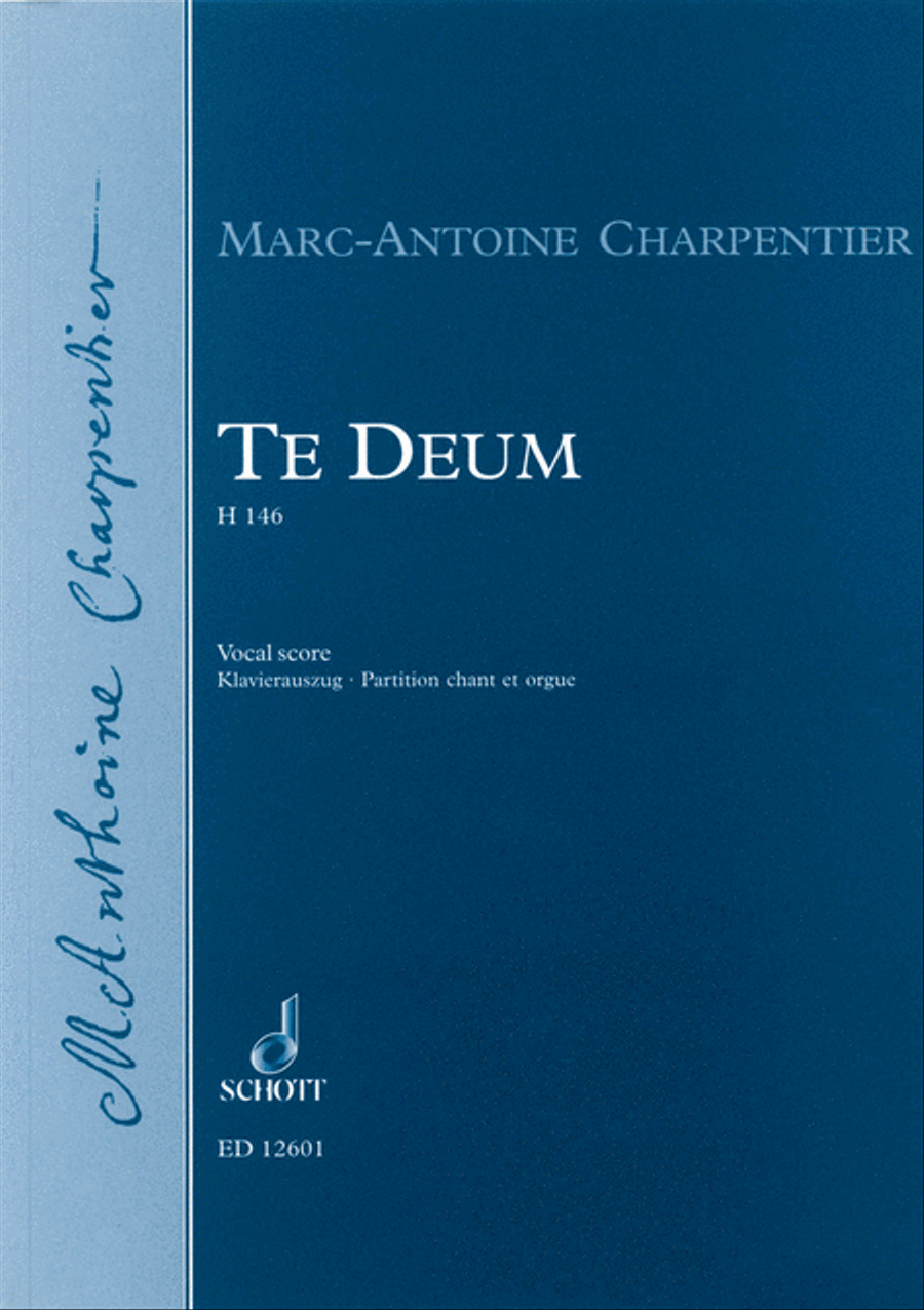 Te Deum, H.146 Choir scores gallery preview page 1