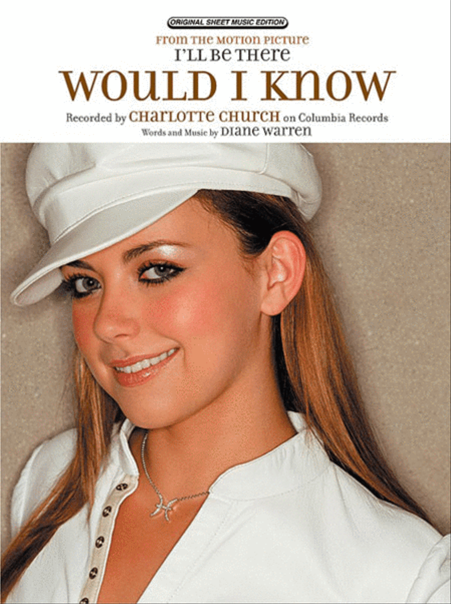 Would I Know (from I'll Be There) Small Ensemble scores gallery preview page 1