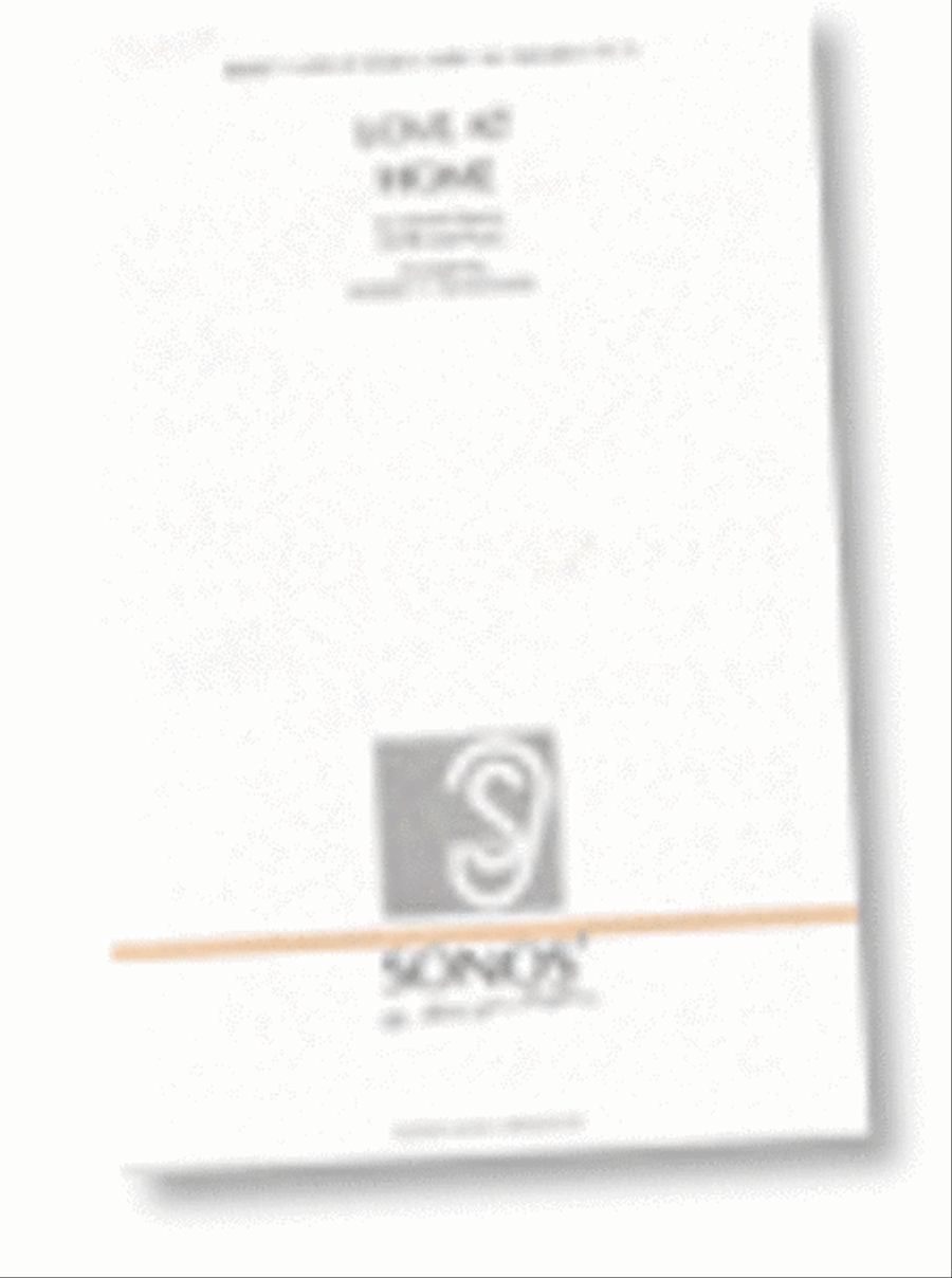 Love at Home - SATB - Manookin 4-Part scores gallery preview page 1