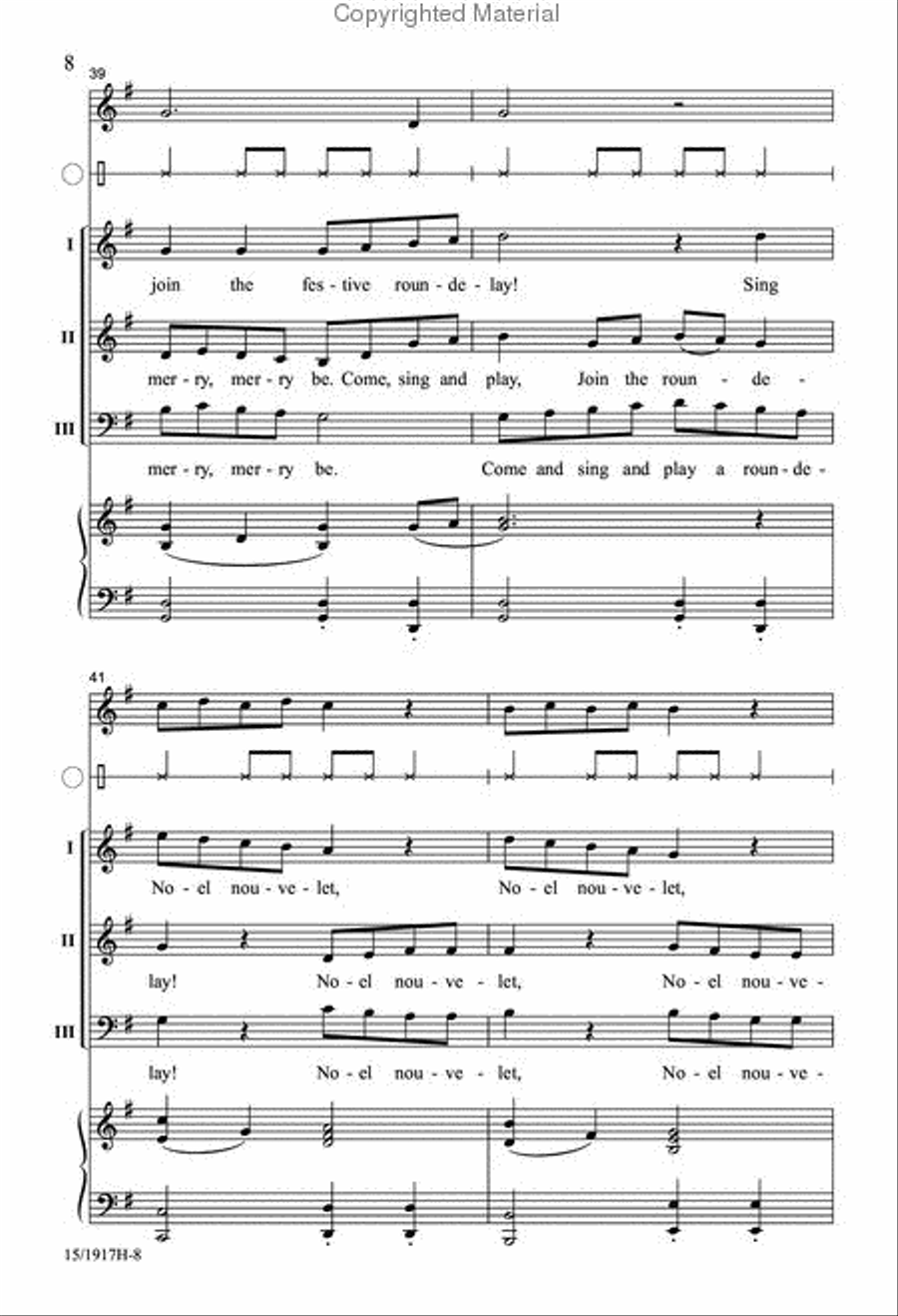Let Us Sing with Glee!
