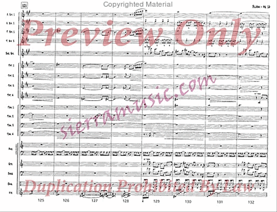 Bloom Jazz Ensemble scores gallery preview page 17