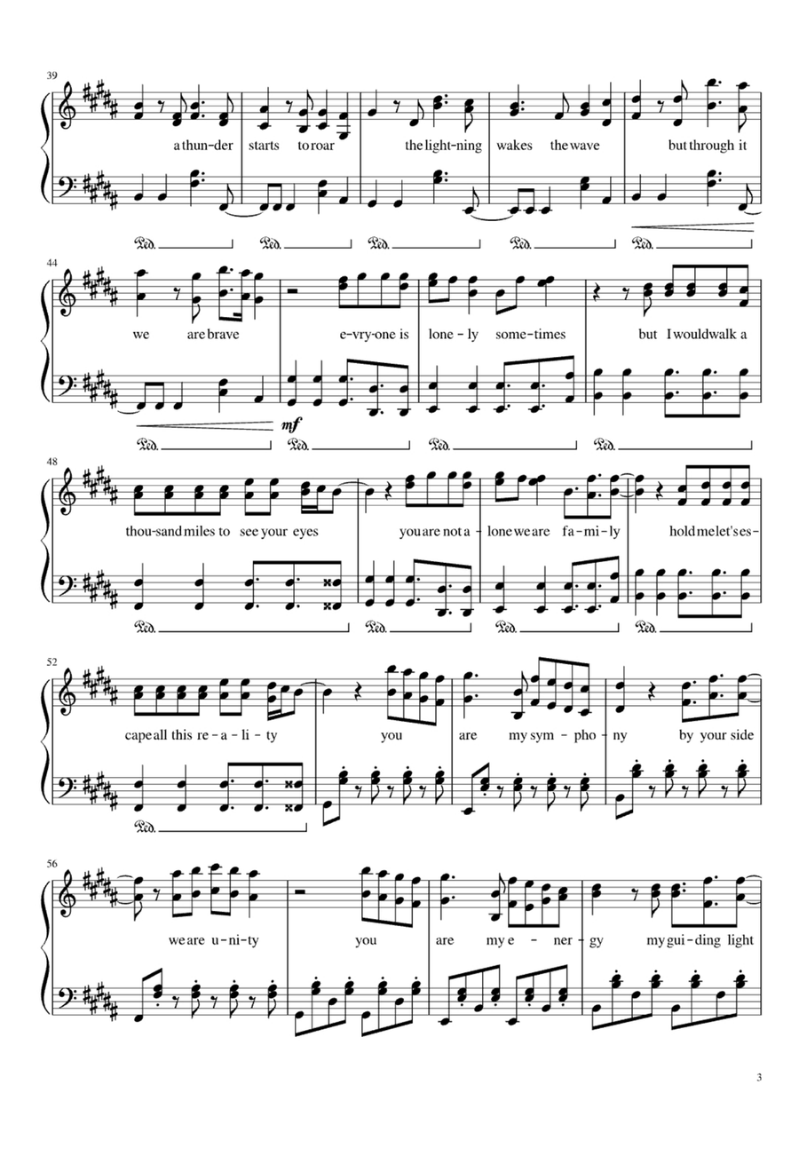 Unity Easy Piano scores gallery preview page 3