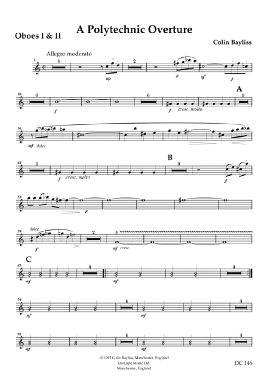 Polytechnic Overture [ parts] Large Ensemble scores gallery preview page 4