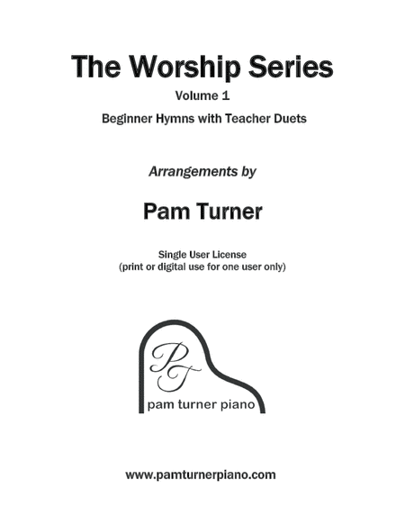 The Worship Series Volume 1 (NFMC) Beginner Hymns with Teacher Duets (Late Beginner Sacred Piano) image number null