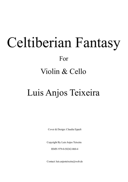 Celtiberian Fantasy For Violin And Cello image number null