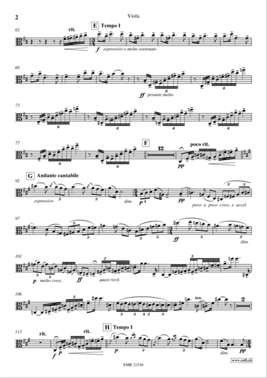 Concerto No. 10 Concerto No. 10 Viola scores gallery preview page 3