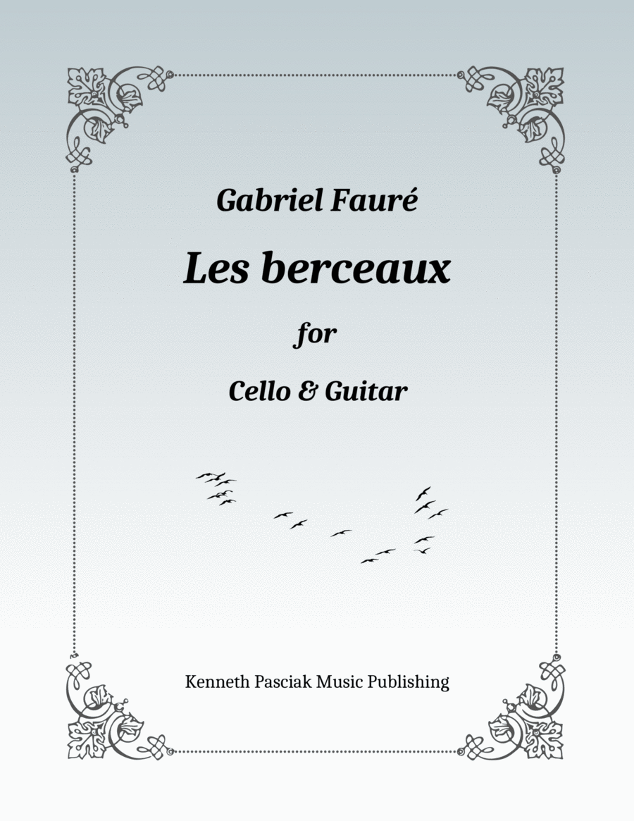 Les berceaux (for Cello & Guitar) image number null