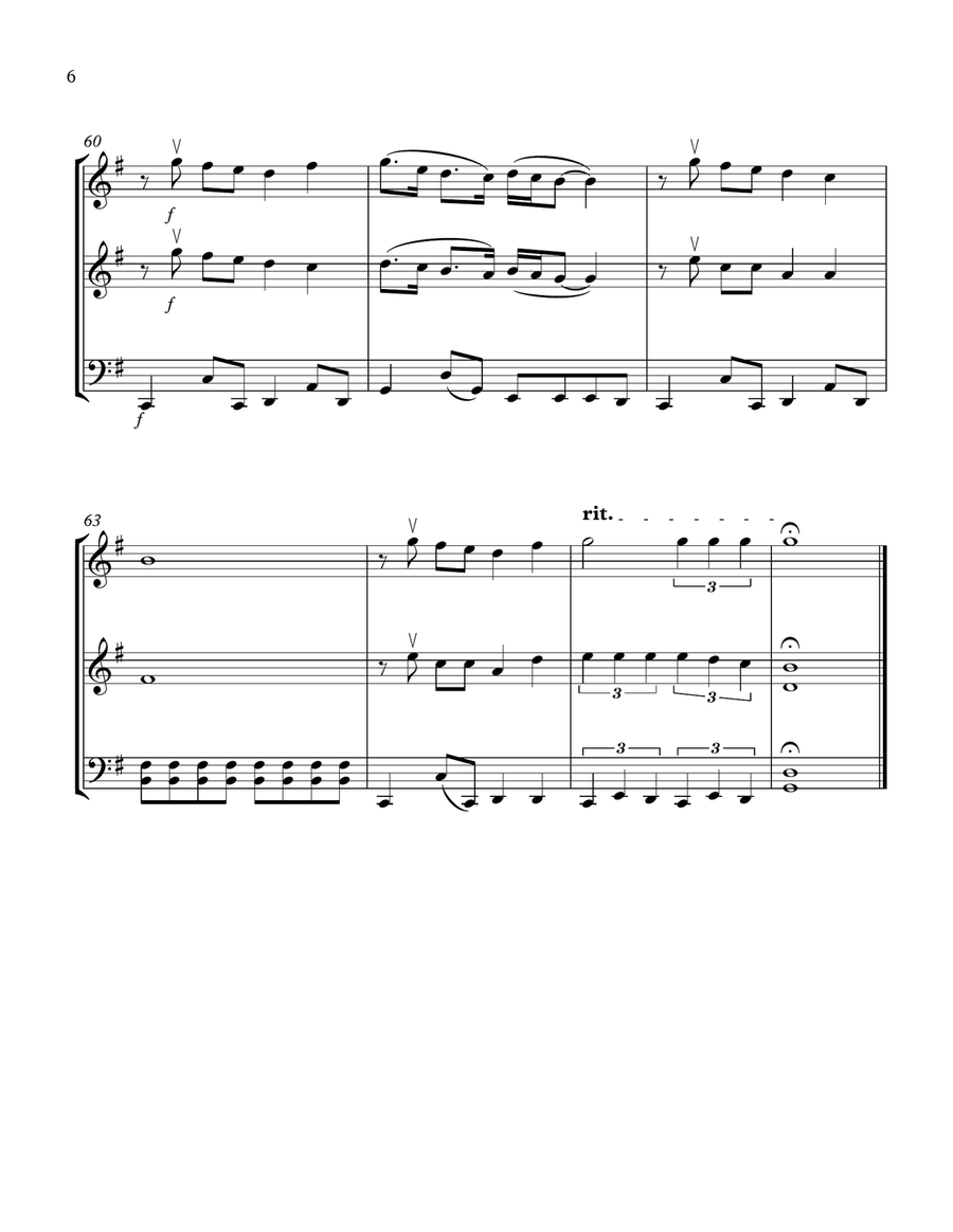 I Want To Hold Your Hand String Trio scores gallery preview page 6