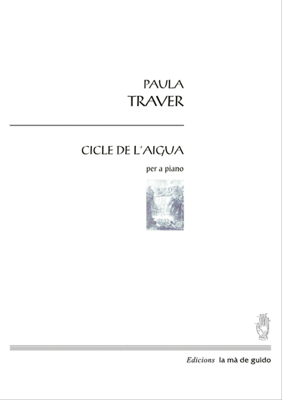 Cicle de l'aigua Cicle de l'aigua Piano Solo scores gallery preview page 1