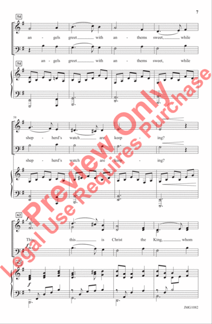 Wonders of His Love 4-Part scores gallery preview page 7