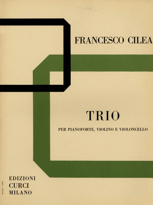 Trio per pianoforte, violino e violoncello