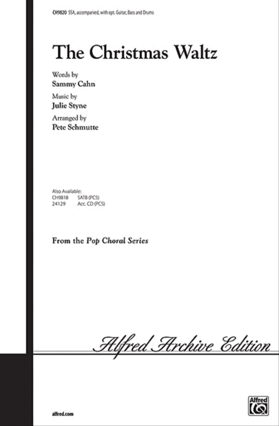 The Christmas Waltz The Christmas Waltz Women's Choir scores gallery preview page 1