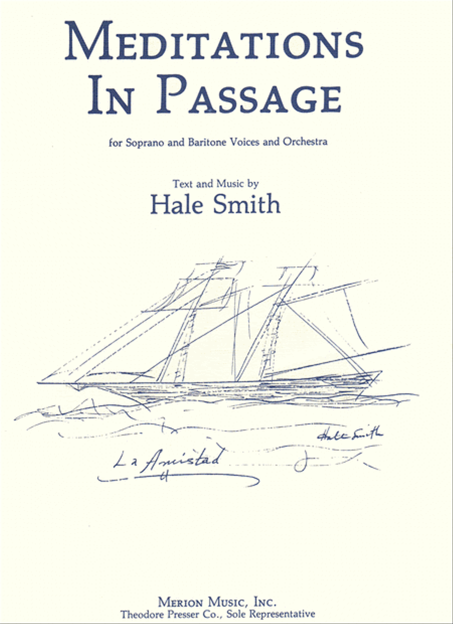 Meditations in Passage Chamber Music scores gallery preview page 1