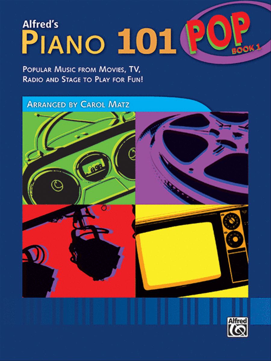 Alfred's Piano 101 Pop, Book 1 Piano Method scores gallery preview page 1