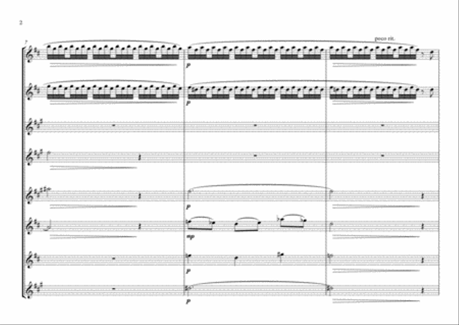 Amar Pelos Dois Woodwind Ensemble scores gallery preview page 2