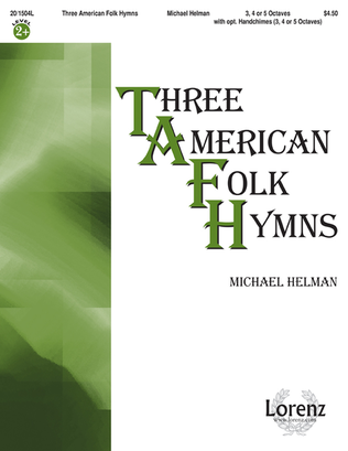 Book cover for Three American Folk Hymns