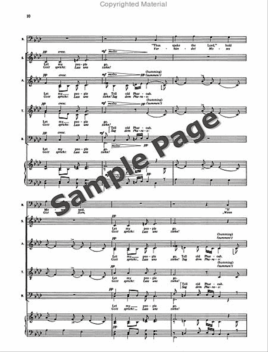 5 Negro Spirituals 5 Negro Spirituals SSAATTBB scores gallery preview page 13