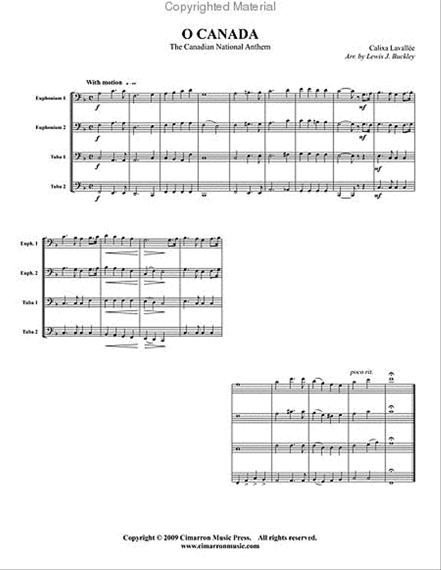 O Canada O Canada EETT scores gallery preview page 2