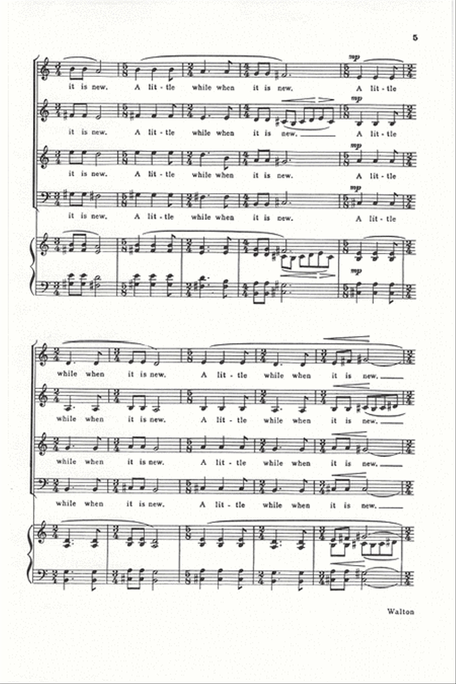 Waillie, Waillie 4-Part scores gallery preview page 5
