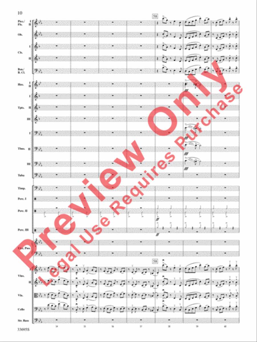 Danzas Cubanas Danzas Cubanas Full Orchestra scores gallery preview page 11