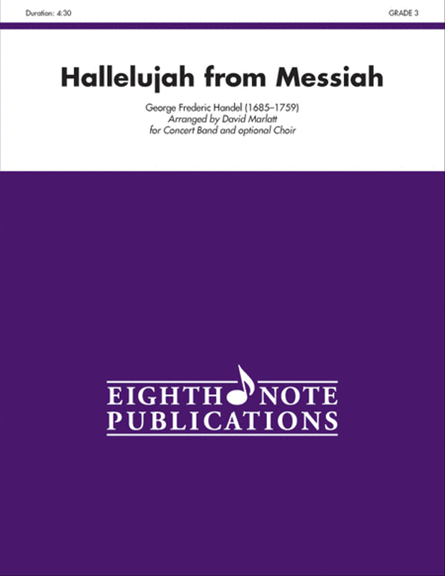 Hallelujah (from Messiah) Concert Band scores gallery preview page 1