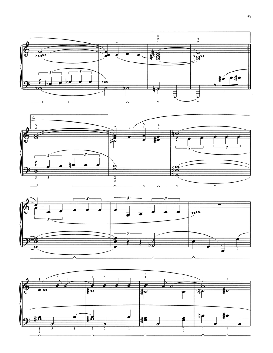 The Song Is You (arr. Lee Evans) Piano Solo scores gallery preview page 2