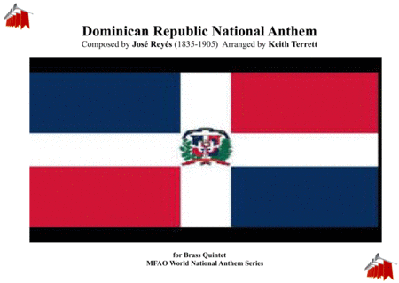 The Dominican Republic National Anthem for Brass Quintet image number null