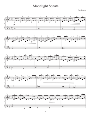 Moonlight Sonata - Mvt.1