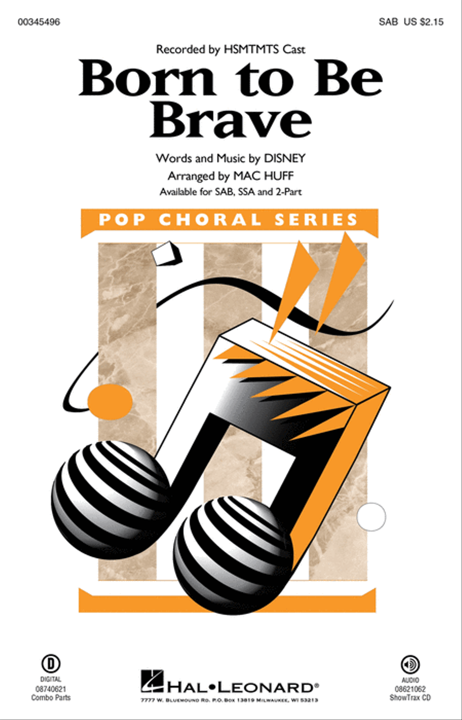 Born to Be Brave 3-Part scores gallery preview page 1