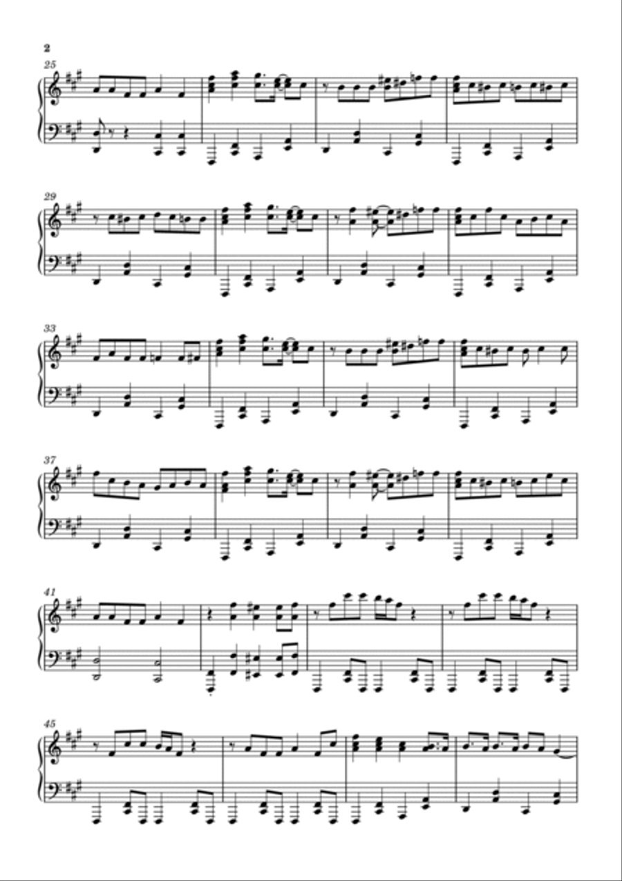 Specialz Piano Solo scores gallery preview page 2