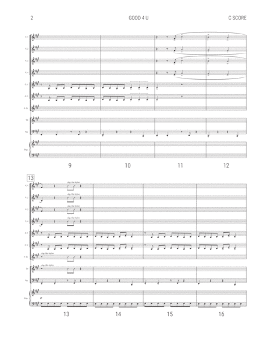 Good 4 U Small Ensemble scores gallery preview page 2