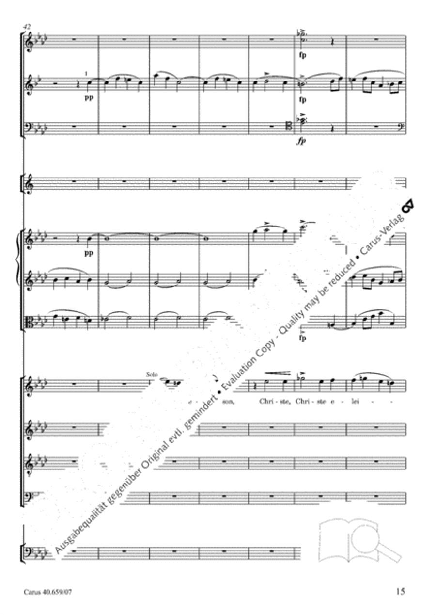 Mass in A flat major (Messe in As) image number null