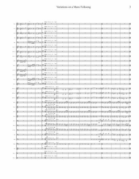 Variations on a Manx Folksong for Symphonic Band image number null