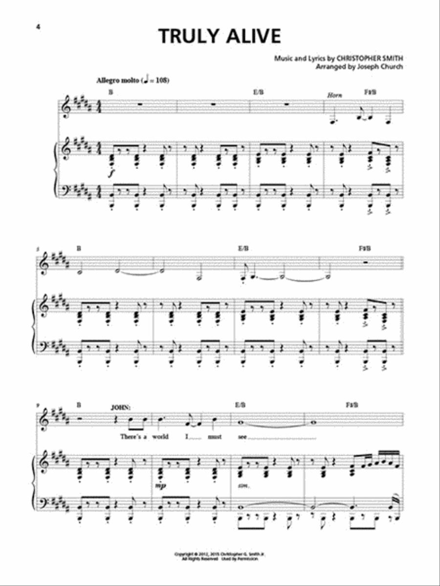 Amazing Grace - A New Broadway Musical Voice scores gallery preview page 3