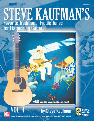 Book cover for Steve Kaufman's Favorite Traditional Fiddle Tunes