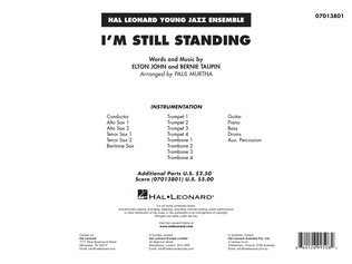 Book cover for I'm Still Standing (arr. Paul Murtha) - Conductor Score (Full Score)
