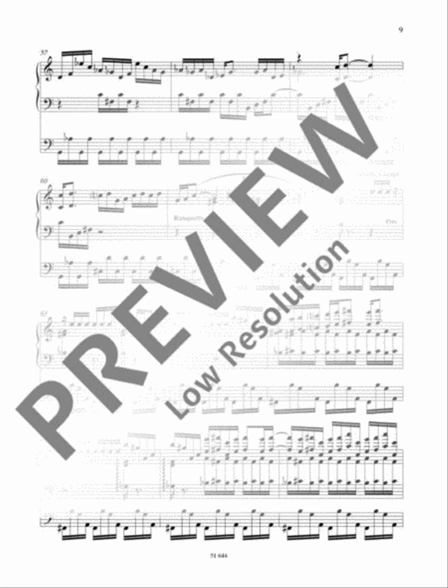 Scènes d'Enfant Organ scores gallery preview page 10