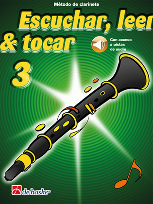 Book cover for Escuchar, leer & tocar 3 Clarinete