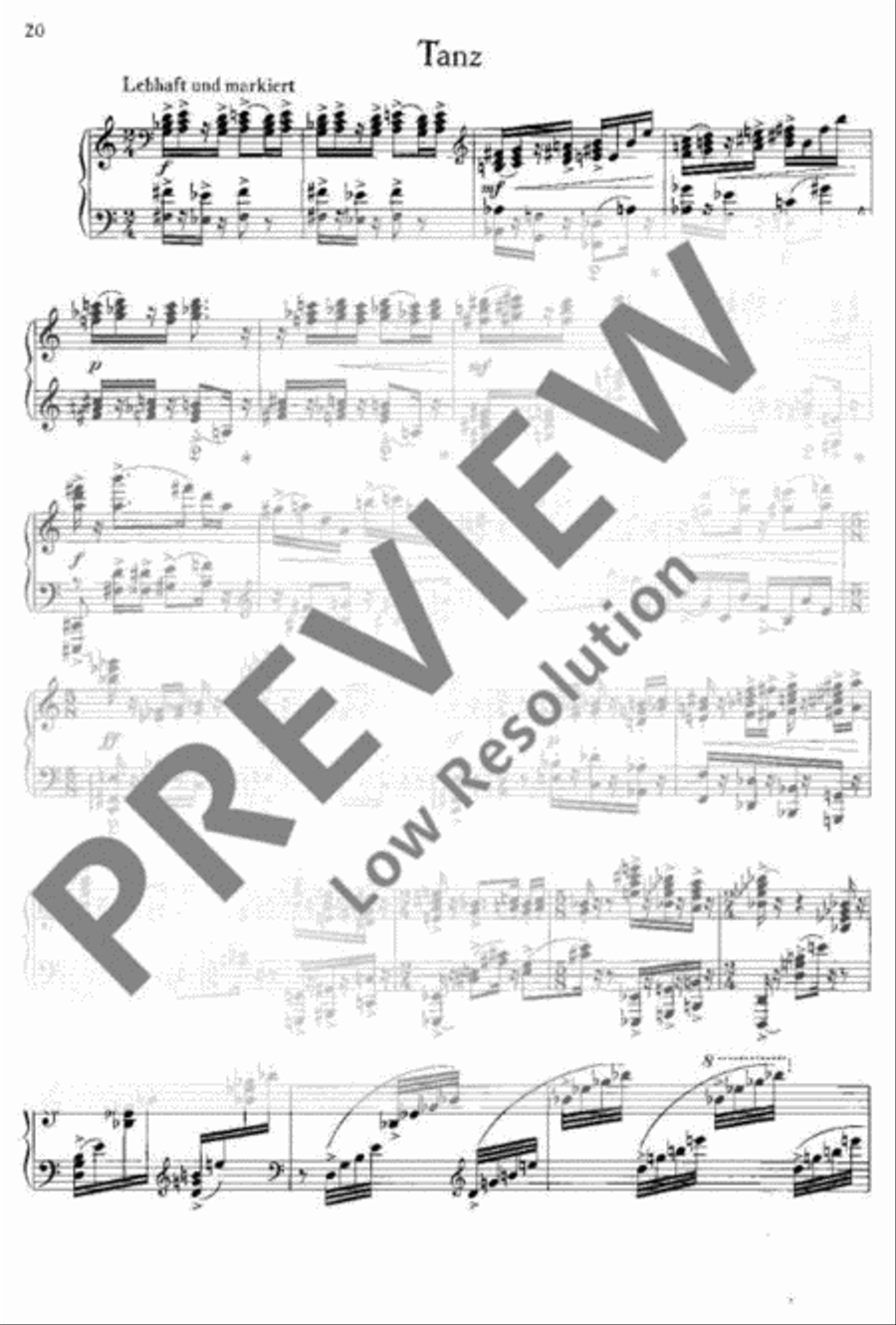Tessiner Piano book Piano Solo scores gallery preview page 21