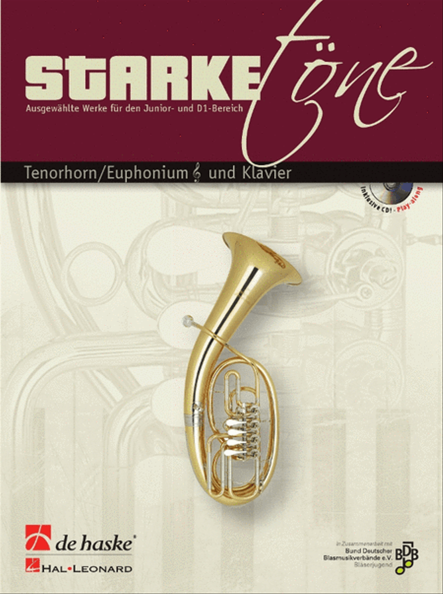 Starke Töne - Tenorhorn/Euphonium und Klav. Euphonium scores gallery preview page 1