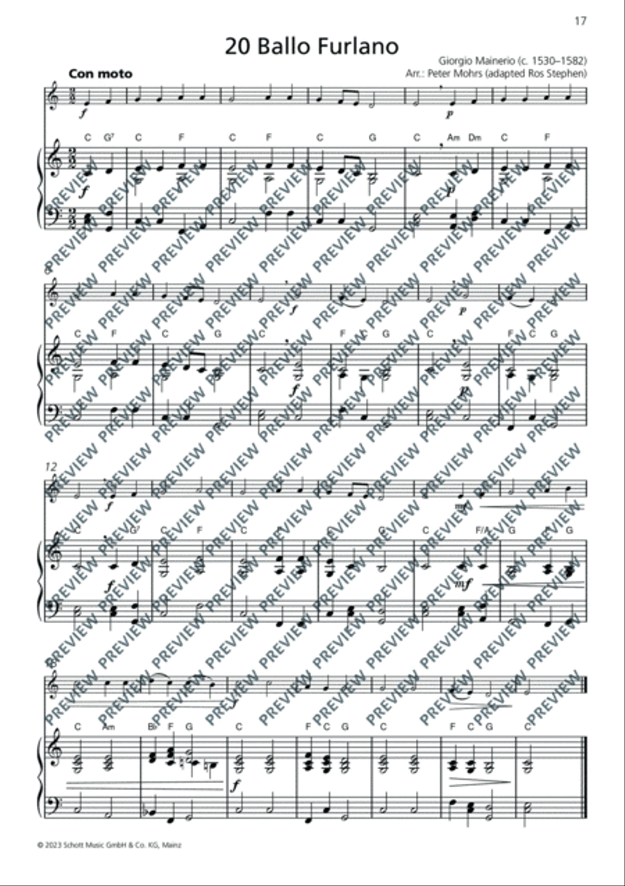 Violin Junior: Piano accompaniments 2 Violin Solo scores gallery preview page 17