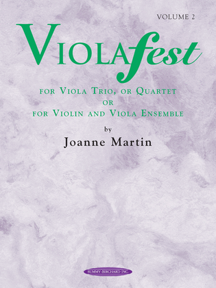 Book cover for ViolaFest, Volume 2