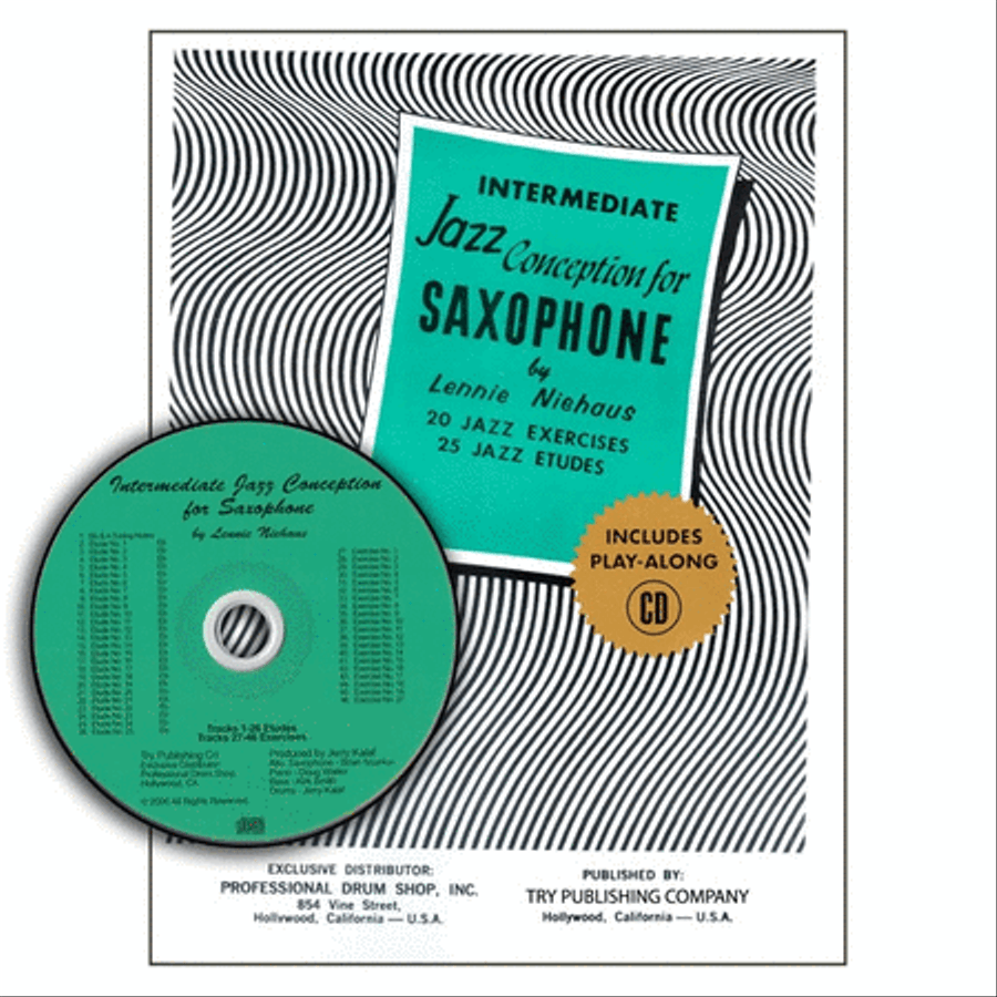 Intermediate Jazz Conception Saxophone Solo scores gallery preview page 1
