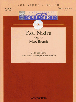 Book cover for Kol Nidre, Op. 47