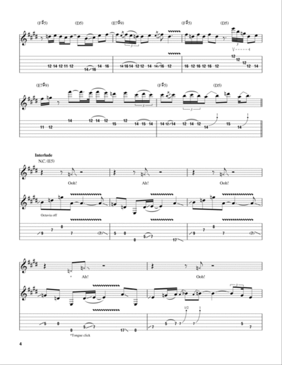 Purple Haze Purple Haze Acoustic Guitar scores gallery preview page 4